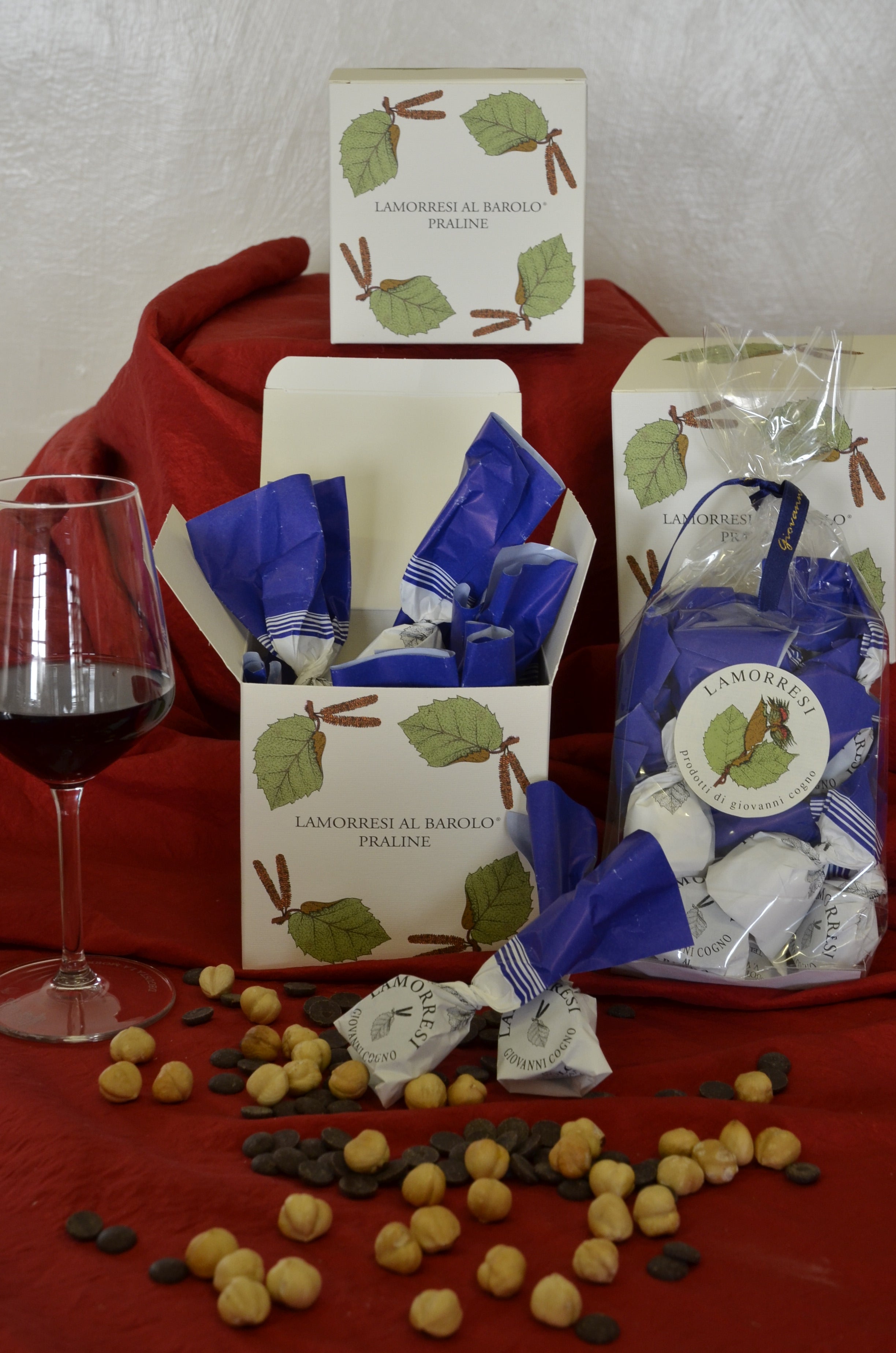 Lamoressi Pralinen mit Barolo 250 g Giovanni Cogno
