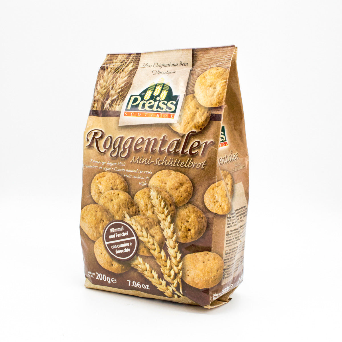 Roggenthaler Mini-Schüttelbrot 200g Bäckerei Preiss