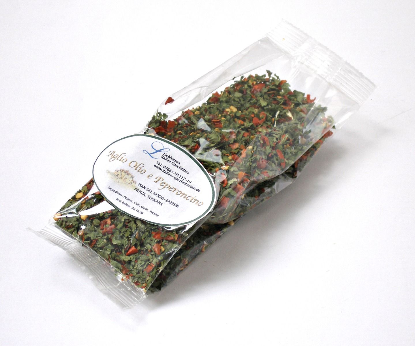 Gewürzmischung Aglio Olio e Peperoncino 50 g, Zazzeri